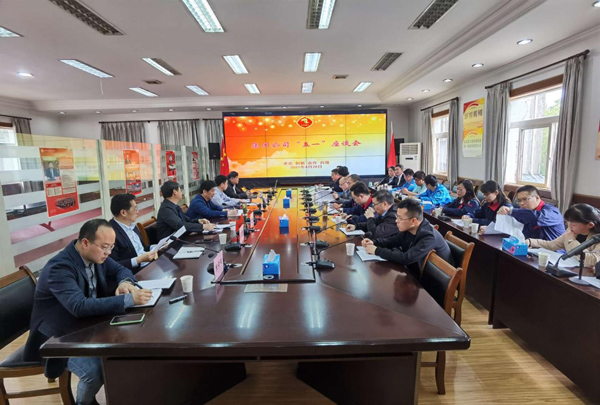 集团公司“五一”劳动节前部分单位员工座谈会在威廉希尔召开