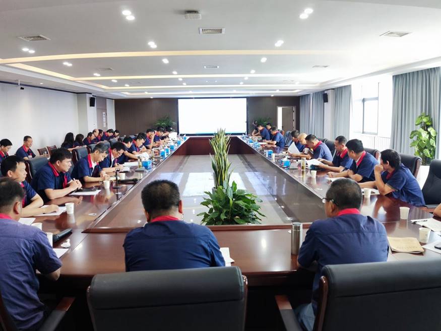 威廉希尔召开8月份安全、环保、职业卫生工作例会